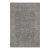 Vintage Inspired Gray/Green Hand Knotted Wool Rug - 8'5'' X 11'4'' For Sale