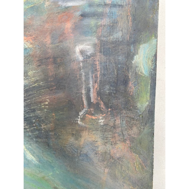 Blue Still Life Oil Painting by Warren Fischer For Sale - Image 8 of 9