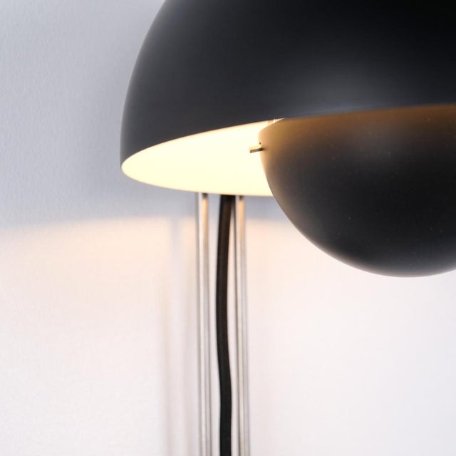 Verner Panton Flowerpot VP8 Wall Lamp in Black by Verner Panton for &Tradition For Sale - Image 4 of 11