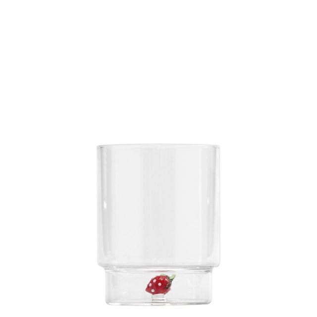Teca Frutta Tumbler (set of 6) - Strawberry For Sale In New York - Image 6 of 6