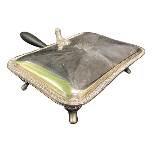 19th Century Silver Silent Butler For Sale