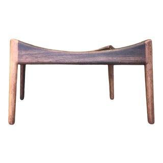 Kristian Solmer Vedel Rosewood Ottoman For Sale
