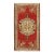Vintage Circa 1940 Turkish Red Oushak Area Rug, 3ft 3in X 6ft 1in For Sale