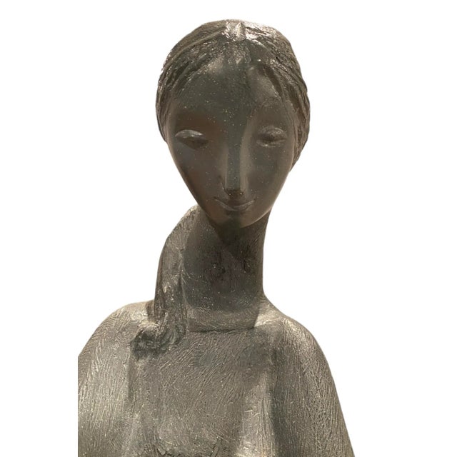 1970’s Kathy Klein Generations Sculpture by Austin Productions of Mother and Child For Sale - Image 12 of 12