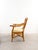 Early 21st Century Set of 4 Coastal Palm Beach Style Bamboo and Mahogany Arm Chairs For Sale - Image 5 of 16