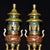 A spectacular and highly detailed pair of vintage Chinese cloisonné pagoda censers, sourced from a private collection....