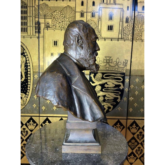 Bronze Bust Denys Puech Barbedienne For Sale - Image 4 of 6