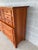 Wood Chatam Reproductions Shaker Style 12 Drawer Cherry Mule Chest & Mirror For Sale - Image 7 of 15