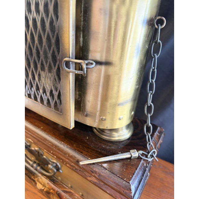 Vintage Capt. David Babcock "Young America" Nautical Table Lamp For Sale - Image 12 of 17
