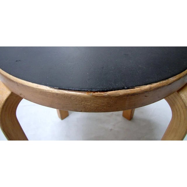 E60 Stool Birch by Alvar Aalto for Artek, 1970 For Sale - Image 6 of 13