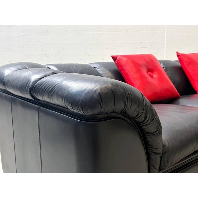 Leather Sofa from Poltrona Frau, Italy, 1970s For Sale - Image 12 of 18