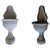 21th Century Italian Grey Limestone Simple Fountain For Sale - Image 6 of 6