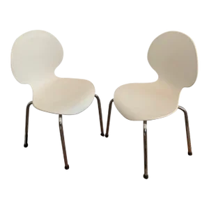 Pair of 1970s Italian Modern Children's Chairs by Galvano Tecnica