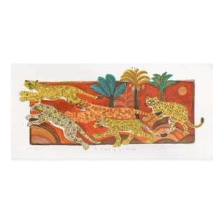 A Leap of Leopards, Judith Bledsoe For Sale