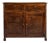 Oak Buffet in Original Patina, Antique, France, Circa 1860 For Sale