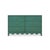 The deep vintage willow green hand-painted and lightly distressed finish beautifully complements various décor styles,...