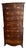 Antique Victorian Mahogany Bowfront Chest, 1860 For Sale
