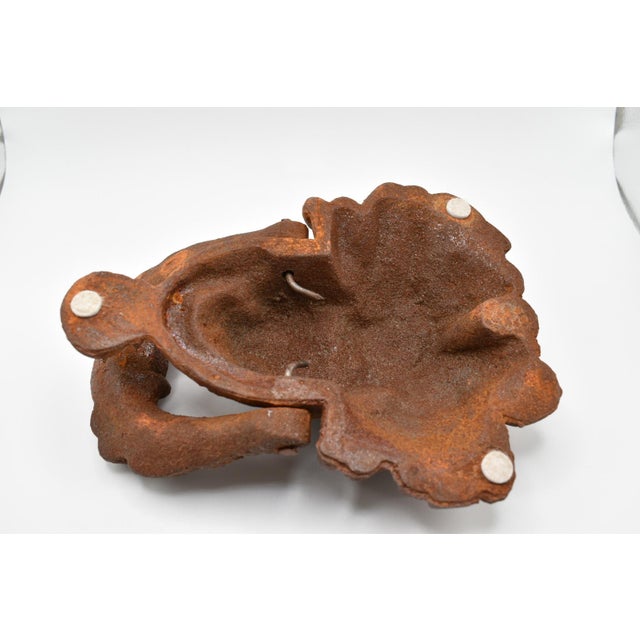 European Cast Iron Door Knocker 21st Century For Sale - Image 10 of 11