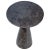 2020s Charcoal Bluestone Cone Side Table Small For Sale - Image 5 of 9