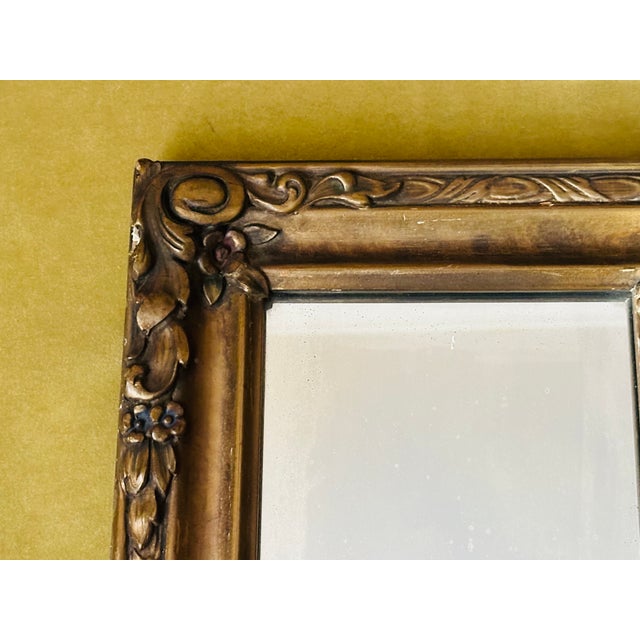 1920s Art Nouveau Five-Panel Mantel Mirror For Sale In San Francisco - Image 6 of 8