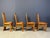 Brutalist Oak Dining Chairs, 1970s, Set of 4 For Sale - Image 4 of 11