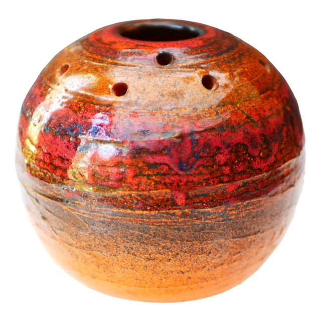 Mid-Century Art Pottery Vase in Ceramic from Tilgmans For Sale - Image 11 of 11