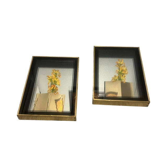 We have for your consideration a very gorgeous vintage mirror art manufactured by mechanical mirror works inc. Art is very...