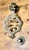 Large 19th Century Pierced Brass Door Knocker For Sale - Image 6 of 7