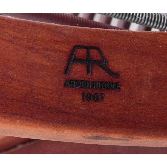 Walnut 4-Seat Sofa by Arden Riddle, USA, 1967 For Sale - Image 4 of 7