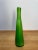 Mid-Century Modern Large Mid-Century Modern Green Art Glass Bottle Vase For Sale - Image 3 of 7