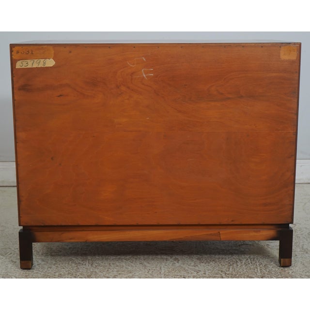 John Stuart Walnut Mid Century Modern Dresser For Sale - Image 16 of 17