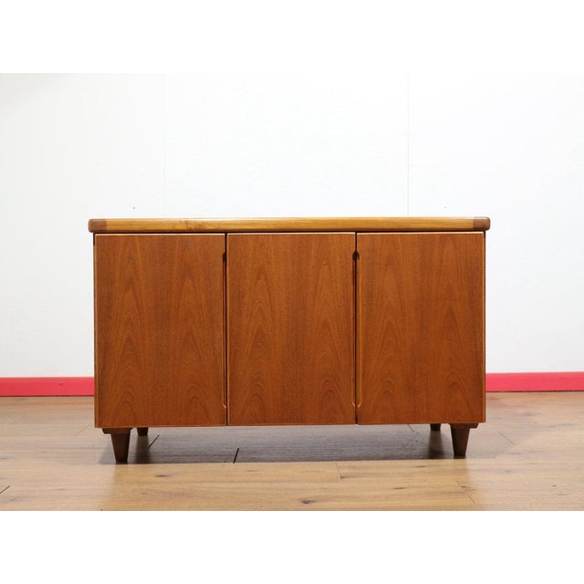Mid Century Modern Vintage Teak Danish Credenza Sidebaord by Christian Linneber For Sale - Image 14 of 15