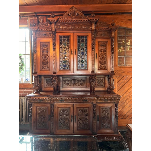 I am selling this gorgeous Antique French Buffet/ Cabinet from the estate of the royal Ruspoli family of Italy. This piece...