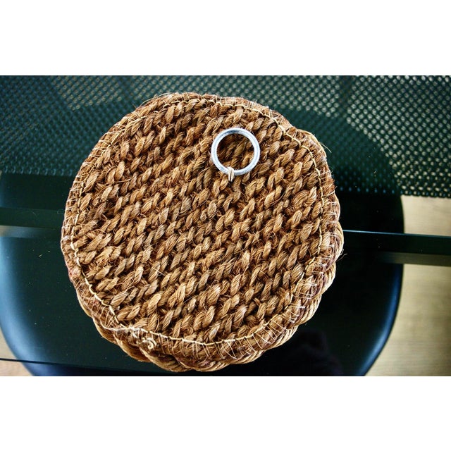 Small Rope Mirror by Audoux & Minet, 1960 For Sale - Image 6 of 7