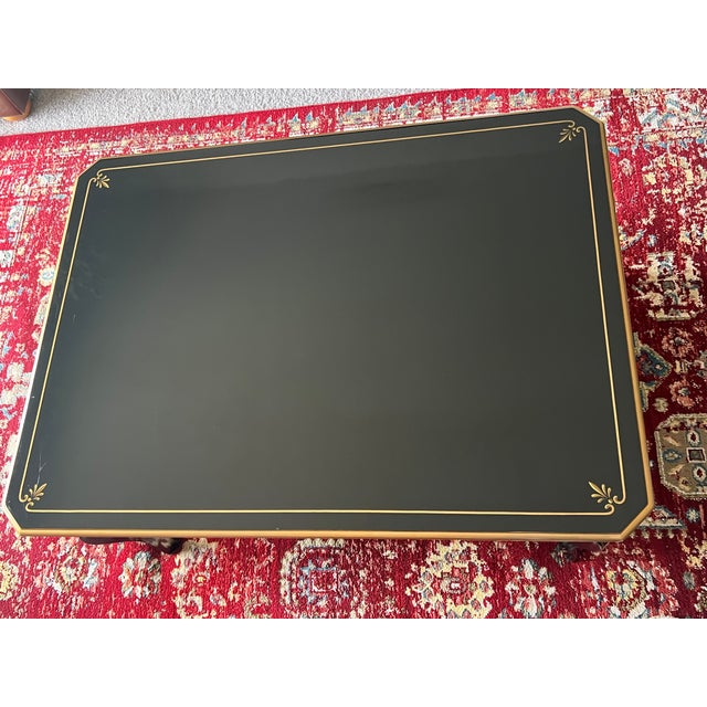 One of a Kind Hand Painted Coffee Table For Sale - Image 10 of 15