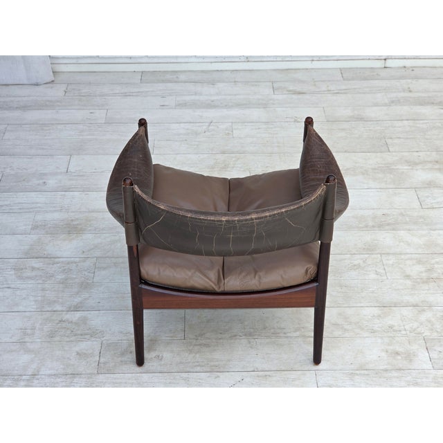 Danish Modus Lounge Chair by Kristian Vedel for Søren Willadsen Møbelfabrik, 1974 For Sale - Image 13 of 18