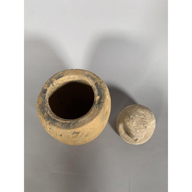 Canopic jar, ancient Egypt, depicting the god Amset, Late Period (711-332 BC), archaeology For Sale - Image 9 of 11