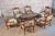 Czech Biedermeier Coffee Table in Beech and Walnut, 1890s For Sale - Image 9 of 11