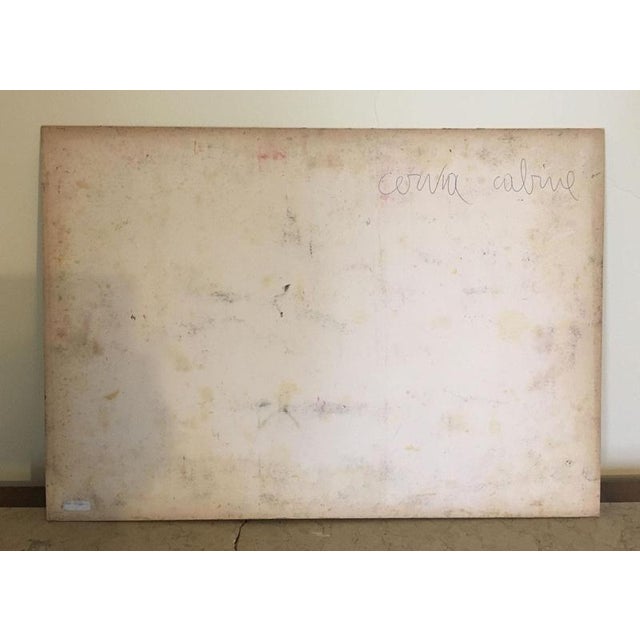 Ermete Lancini, Abstract Collage, 1960s, Mixed Media For Sale - Image 15 of 18