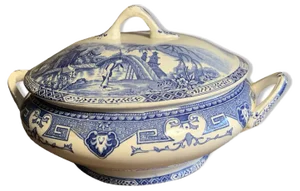 Earthenware Tureen from Boch Frères
