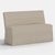 Spritely Home Slipcover for Stoffer Home x Cloth & Company for Lindy Slipcover Dining Banquette in Francie Floral Cream For Sale - Image 4 of 7