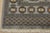 Textile Bokhara Rug 3′ X 4’11” Gray Wool Tribal Hand-Knotted Oriental Carpet For Sale - Image 7 of 10