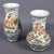 A refined pair of decorative vases in Albissola Majolica, finely hand-painted. Both pieces are signed "Bertolotto" on the...
