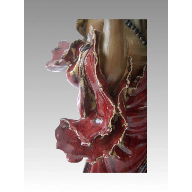 Li Tieguai, One of the Eight Chinese Immortals, Signed Shiwan Statue / Figure 19" For Sale - Image 10 of 12