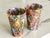 1960s Set of 2 Murano Glass Bud Vases With Murrina Millefiori. For Sale - Image 5 of 10