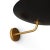 2059 Brushed Brass Wall Lamp by Disderot Limited Edition. Designed by Pierre Disderot. Dimensions: Ø 40 x H 12 cm....