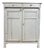White Brocante Bakery Cabinet, 1900s For Sale