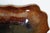 Antique Ceramic Brown Glazed Scalloped Dish Tray Centerpiece Bowl Compote 11" For Sale - Image 10 of 10