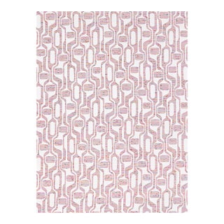 The House of Scalamandré Telly Fabric, Summer Pink For Sale