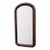 Antique 19th Century American Victorian Walnut Arched Wall Mirror Hallway For Sale